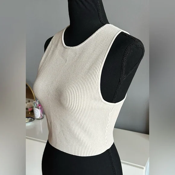 Aritzia Babaton Sculpt Cropped Tank - Picture 5 of 6